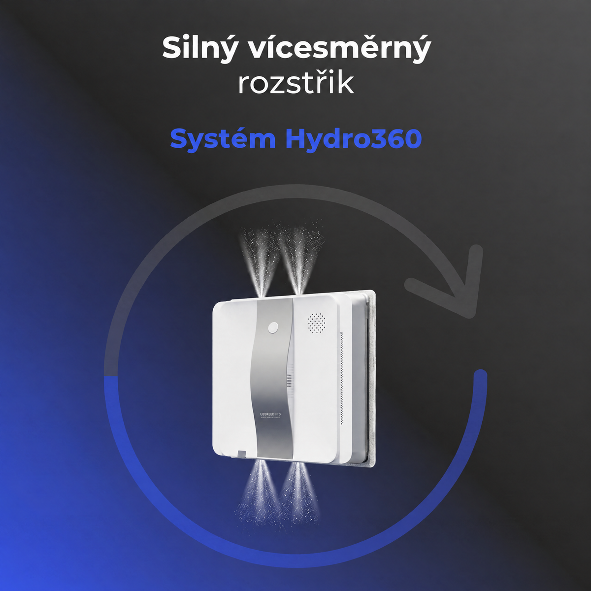 Robotický čistič oken Vitrez W2 PRO