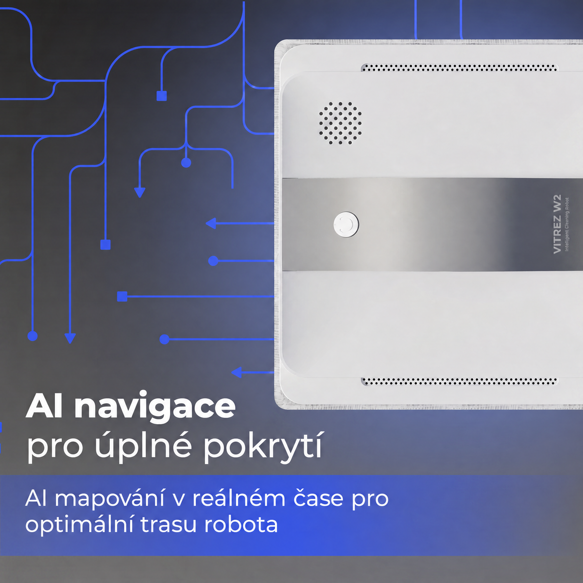 Robotický čistič oken Vitrez W2 PRO